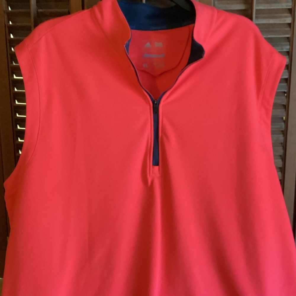ADIDAS “CLIMACOOL” Sporting VEST (XL) with Quarter Zipper.